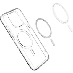 Spigen Iphone 15 Pro|Iphone 15 Pro-Etui Ultra Hybrid Mag Magsafe iPhone 15 Pro White Case