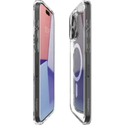 Spigen Iphone 15 Pro Max|Iphone 15 Pro Max-Etui Ultra Hybrid Mag Magsafe iPhone 15 Pro Max White/Clear Case