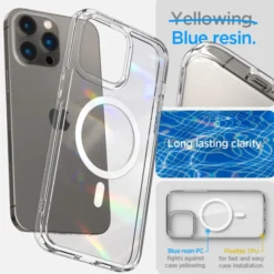 Spigen Iphone 14 Pro|Apple-Etui Ultra Hybrid Mag Magsafe iPhone 14 Pro White Case