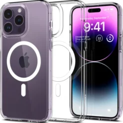 Spigen Iphone 14 Pro|Apple-Etui Ultra Hybrid Mag Magsafe iPhone 14 Pro White Case