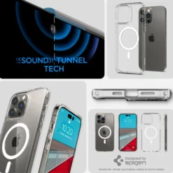 Spigen Iphone 14 Pro|Apple-Etui Ultra Hybrid Mag Magsafe iPhone 14 Pro White Case