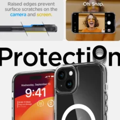 Spigen Iphone 15|Iphone 15-Etui Ultra Hybrid Mag Magsafe iPhone 15 White Case