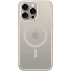 Spigen Iphone 15 Pro|Iphone 15 Pro-Etui Ultra Hybrid Mag Magsafe iPhone 15 Pro Frost Natural Titanium Case