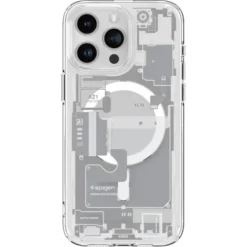 Spigen Iphone 15 Pro|Iphone 15 Pro-Etui Ultra Hybrid Mag Magsafe iPhone 15 Pro Zero One White Case