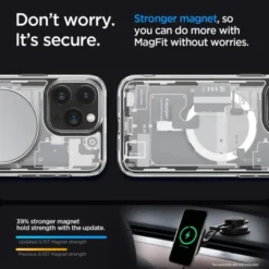 Spigen Iphone 15 Pro|Iphone 15 Pro-Etui Ultra Hybrid Mag Magsafe iPhone 15 Pro Zero One White Case
