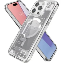 Spigen Iphone 15 Pro|Iphone 15 Pro-Etui Ultra Hybrid Mag Magsafe iPhone 15 Pro Zero One White Case