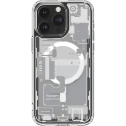 Spigen Iphone 15 Pro|Iphone 15 Pro-Etui Ultra Hybrid Mag Magsafe iPhone 15 Pro Zero One White Case