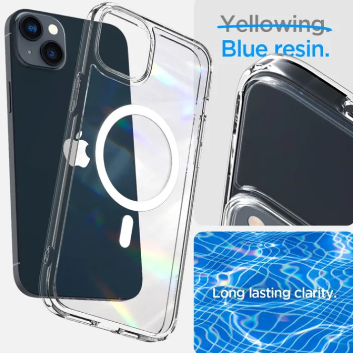 Spigen Iphone 14|Apple-Etui Ultra Hybrid Mag Magsafe iPhone 14 White Case