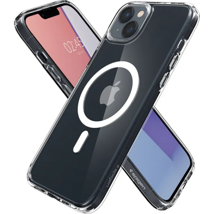 Spigen Iphone 14|Apple-Etui Ultra Hybrid Mag Magsafe iPhone 14 White Case
