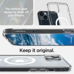 Spigen Iphone 14|Apple-Etui Ultra Hybrid Mag Magsafe iPhone 14 White Case