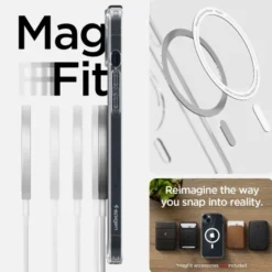 Spigen Iphone 14|Apple-Etui Ultra Hybrid Mag Magsafe iPhone 14 White Case