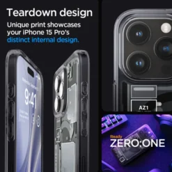 Spigen Iphone 15 Pro|Iphone 15 Pro-Etui Ultra Hybrid Mag Magsafe iPhone 15 Pro Zero One Case