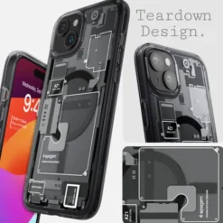 Spigen Iphone 15 Plus|Apple-Etui Ultra Hybrid Mag Magsafe iPhone 15 Plus Zero One