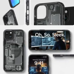 Spigen Iphone 15 Plus|Apple-Etui Ultra Hybrid Mag Magsafe iPhone 15 Plus Zero One