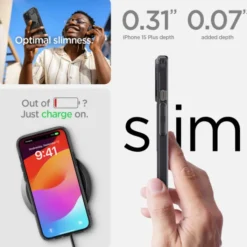 Spigen Iphone 15 Plus|Apple-Etui Ultra Hybrid Mag Magsafe iPhone 15 Plus Zero One