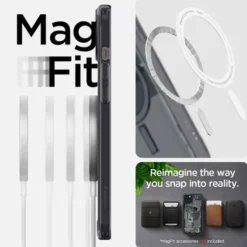 Spigen Iphone 15 Plus|Apple-Etui Ultra Hybrid Mag Magsafe iPhone 15 Plus Zero One