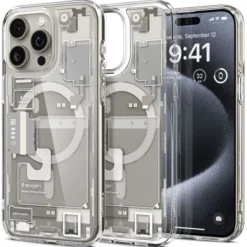 Spigen Iphone 15 Pro|Iphone 15 Pro-Etui Ultra Hybrid Mag Magsafe Iphone 15 Pro Zero One Natural Titanium