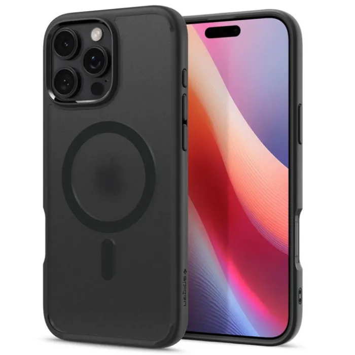 Spigen Iphone 16 Pro Max|Iphone 16 Pro Max-ETUI ULTRA HYBRID MAG MAGSAFE IPHONE 16 PRO MAX FROST BLACK