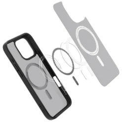Spigen Apple|Magsafe-ETUI ULTRA HYBRID MAG MAGSAFE IPHONE 16 PRO FROST BLACK