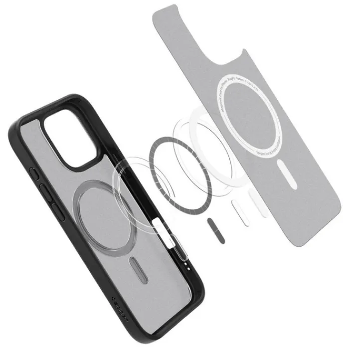 Spigen Apple|Magsafe-ETUI ULTRA HYBRID MAG MAGSAFE IPHONE 16 PRO FROST BLACK