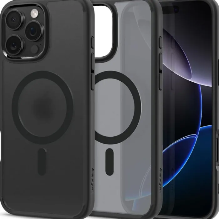 Spigen Apple|Magsafe-ETUI ULTRA HYBRID MAG MAGSAFE IPHONE 16 PRO FROST BLACK