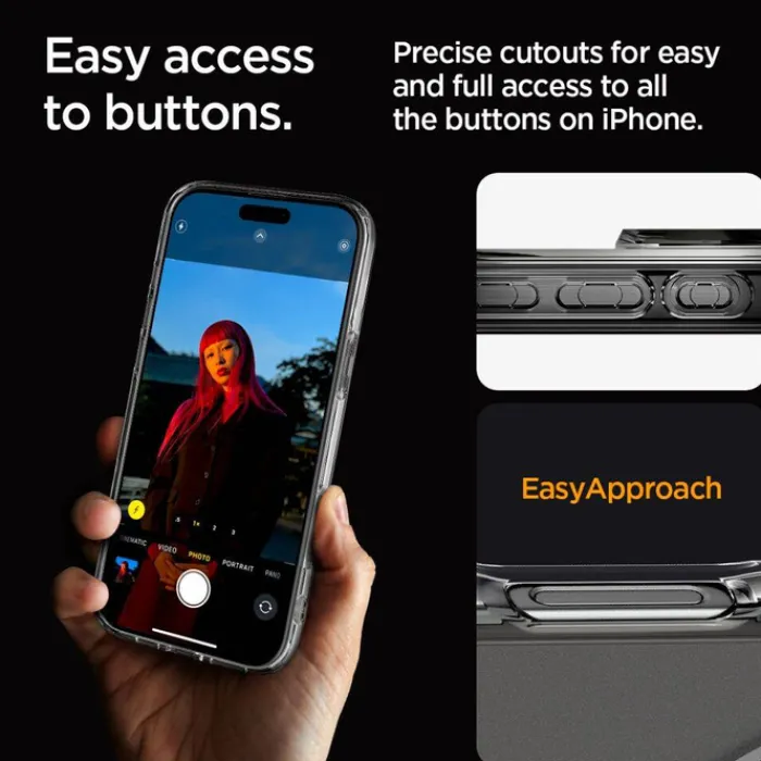 Spigen Apple|Magsafe-ETUI ULTRA HYBRID MAG MAGSAFE IPHONE 16 PRO FROST CLEAR