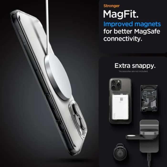 Spigen Apple|Magsafe-ETUI ULTRA HYBRID MAG MAGSAFE IPHONE 16 PRO FROST CLEAR
