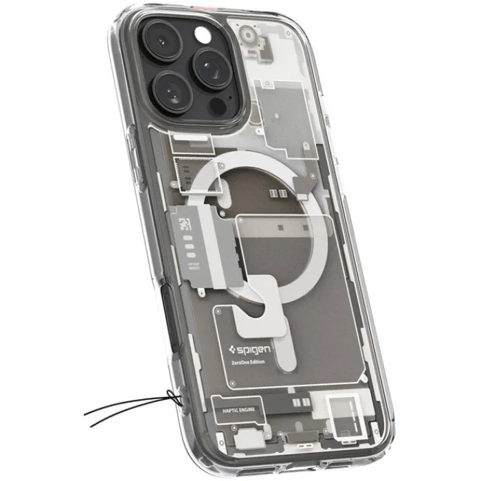 Spigen Apple|Magsafe-ETUI ULTRA HYBRID MAG MAGSAFE IPHONE 16 PRO ZERO ONE NATURAL TITANIUM