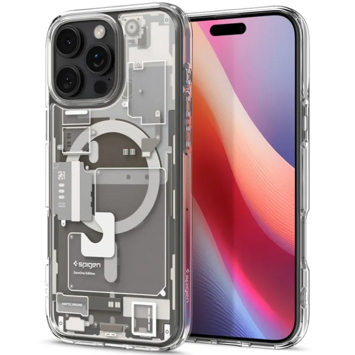 Spigen Apple|Magsafe-ETUI ULTRA HYBRID MAG MAGSAFE IPHONE 16 PRO ZERO ONE NATURAL TITANIUM