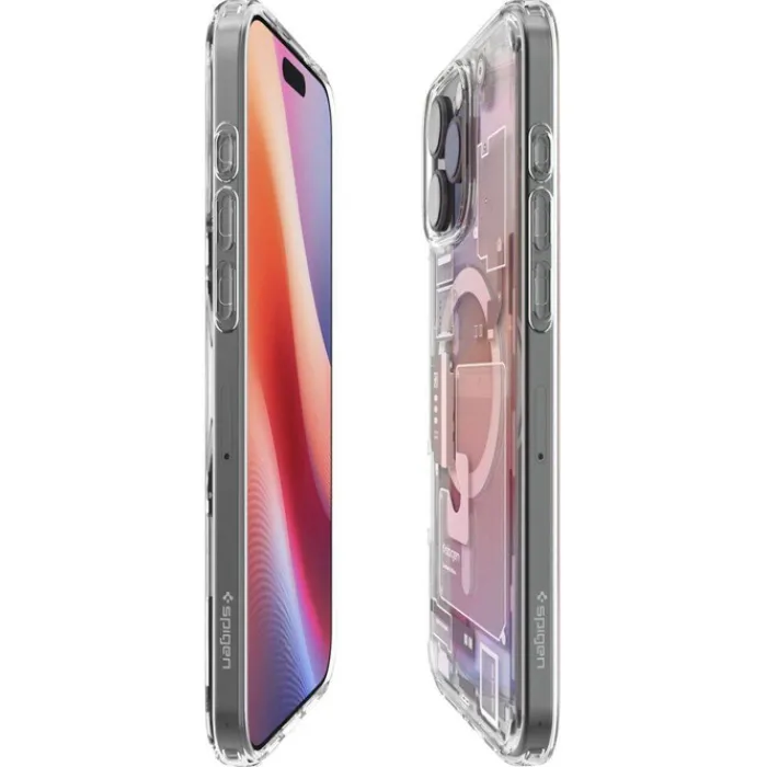 Spigen Apple|Magsafe-ETUI ULTRA HYBRID MAG MAGSAFE IPHONE 16 PRO ZERO ONE NATURAL TITANIUM