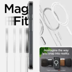Spigen Iphone 16 Plus|Iphone 16 Plus-Etui ULTRA HYBRID MAG MAGSAFE IPHONE 16 PLUS WHITE