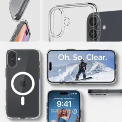 Spigen Iphone 16 Plus|Iphone 16 Plus-Etui ULTRA HYBRID MAG MAGSAFE IPHONE 16 PLUS WHITE