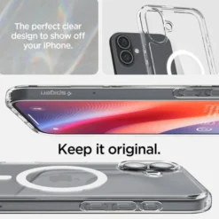 Spigen Iphone 16 Plus|Iphone 16 Plus-Etui ULTRA HYBRID MAG MAGSAFE IPHONE 16 PLUS WHITE