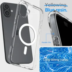 Spigen Iphone 16 Plus|Iphone 16 Plus-Etui ULTRA HYBRID MAG MAGSAFE IPHONE 16 PLUS WHITE