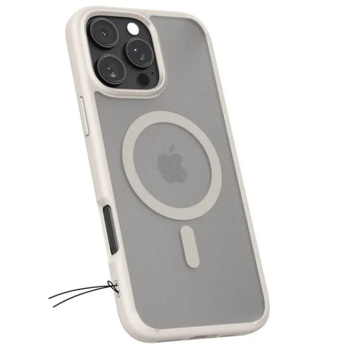 Spigen Apple|Magsafe-ETUI ULTRA HYBRID MAG MAGSAFE IPHONE 16 PRO FROST NATURAL TITANIUM