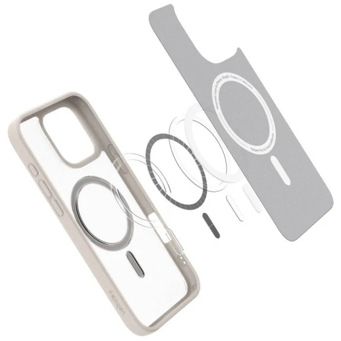 Spigen Apple|Magsafe-ETUI ULTRA HYBRID MAG MAGSAFE IPHONE 16 PRO FROST NATURAL TITANIUM