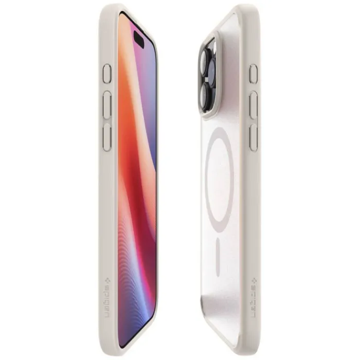 Spigen Apple|Magsafe-ETUI ULTRA HYBRID MAG MAGSAFE IPHONE 16 PRO FROST NATURAL TITANIUM
