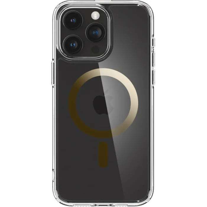 Spigen Iphone 15 Pro|Iphone 15 Pro-Etui Ultra Hybrid Mag Magsafe iPhone 15 Pro Gold Case