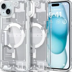 Spigen Iphone 15|Iphone 15-Etui Ultra Hybrid Mag Magsafe iPhone 15 Zero One White Case