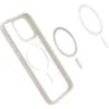 Spigen Iphone 15 Pro Max|Iphone 15 Pro Max-Etui Ultra Hybrid Mag Magsafe iPhone 15 Pro Max Frost Natural Titanium Case