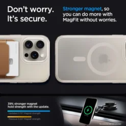 Spigen Iphone 15 Pro Max|Iphone 15 Pro Max-Etui Ultra Hybrid Mag Magsafe iPhone 15 Pro Max Frost Natural Titanium Case