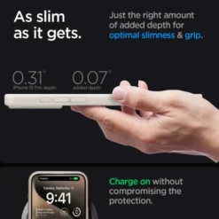Spigen Iphone 15 Pro Max|Iphone 15 Pro Max-Etui Ultra Hybrid Mag Magsafe iPhone 15 Pro Max Frost Natural Titanium Case