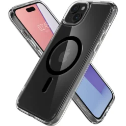 Spigen Iphone 15 Plus|Apple-Etui Ultra Hybrid Mag Magsafe iPhone 15 Plus Black Case
