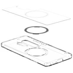 Spigen Samsung|Galaxy S25 Ultra-Etui ULTRA HYBRID MAG MAGSAFE GALAXY S25 ULTRA CLEAR/WHITE