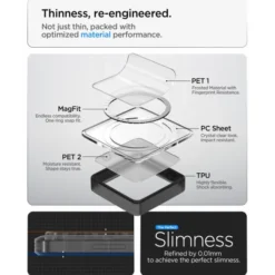 Spigen Samsung|Galaxy S26 Ultra-ETUI ULTRA HYBRID MAG MAGSAFE SAMSUNG GALAXY S26 ULTRA FROST BLACK