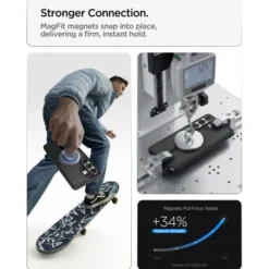 Spigen Samsung|Galaxy S26 Ultra-ETUI ULTRA HYBRID MAG MAGSAFE SAMSUNG GALAXY S26 ULTRA FROST BLACK