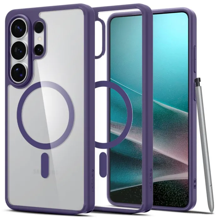 Spigen Samsung|Galaxy S26 Ultra-ETUI ULTRA HYBRID MAG MAGSAFE SAMSUNG GALAXY S26 ULTRA DEEP PURPLE