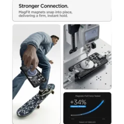 Spigen Samsung|Galaxy S26 Ultra-ETUI ULTRA HYBRID MAG MAGSAFE SAMSUNG GALAXY S26 ULTRA ZERO ONE BLACK