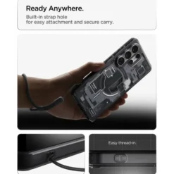 Spigen Samsung|Galaxy S26 Ultra-ETUI ULTRA HYBRID MAG MAGSAFE SAMSUNG GALAXY S26 ULTRA ZERO ONE BLACK