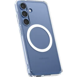 Spigen Samsung|Galaxy S25 Plus-Etui ULTRA HYBRID MAG MAGSAFE GALAXY S25+ PLUS CLEAR/WHITE